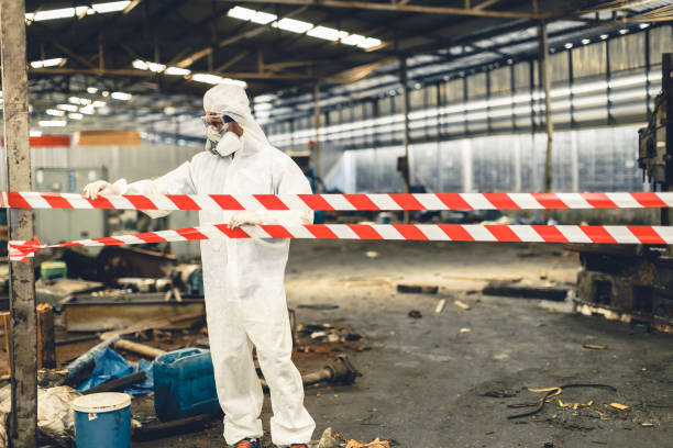 Professional Biohazard technician working in Somerville, NJ
